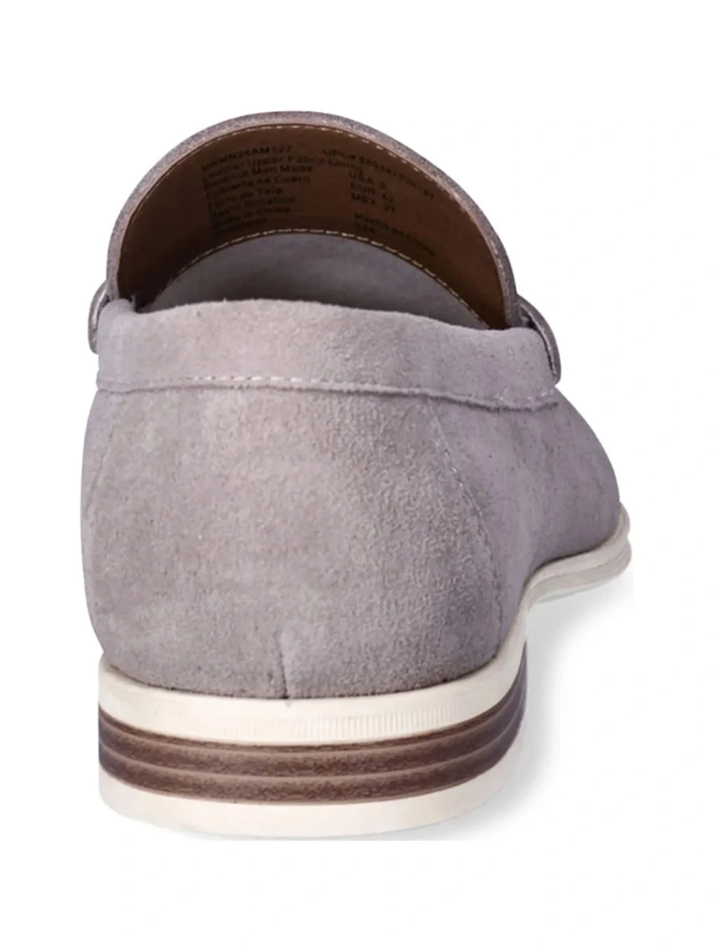 New Madden NYC Men's Clay Loafer Size 7 Men's Grey Suede Penny Loafers